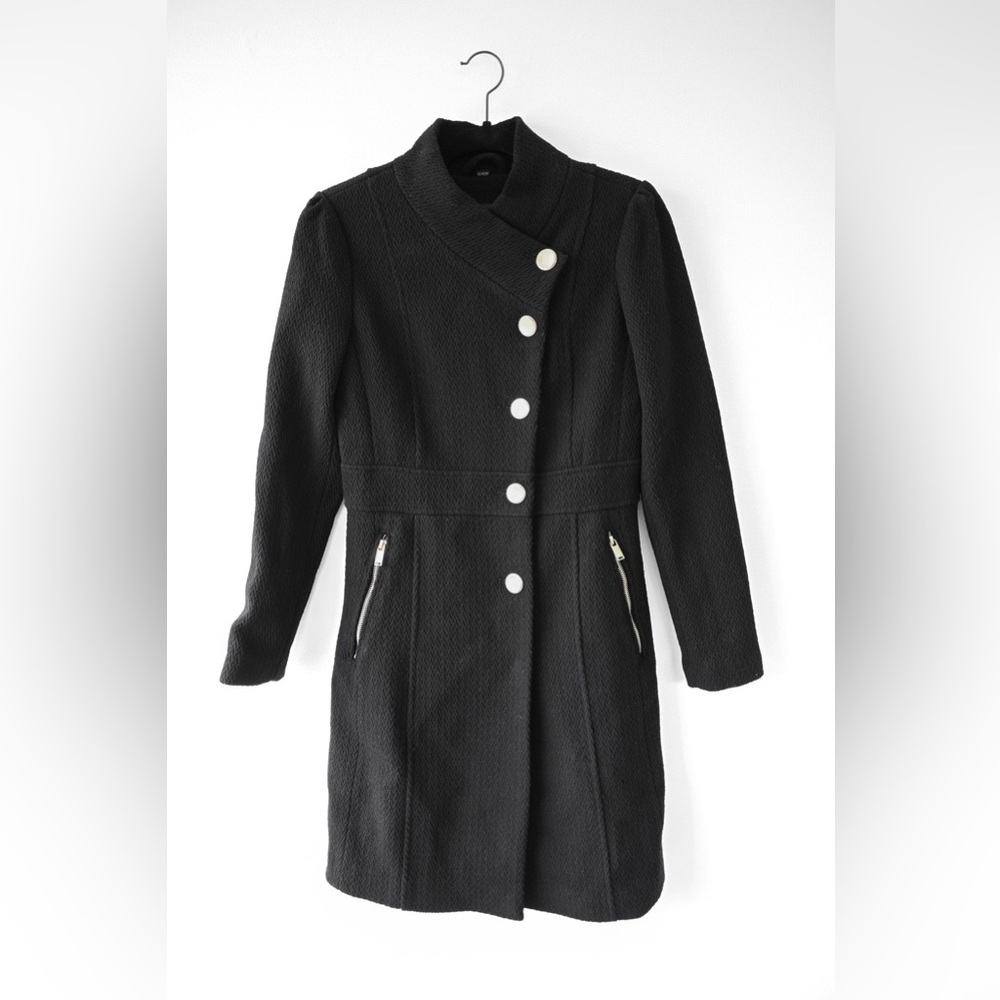 Guess Wool Coat Gold Hardware - Picture 2 of 8